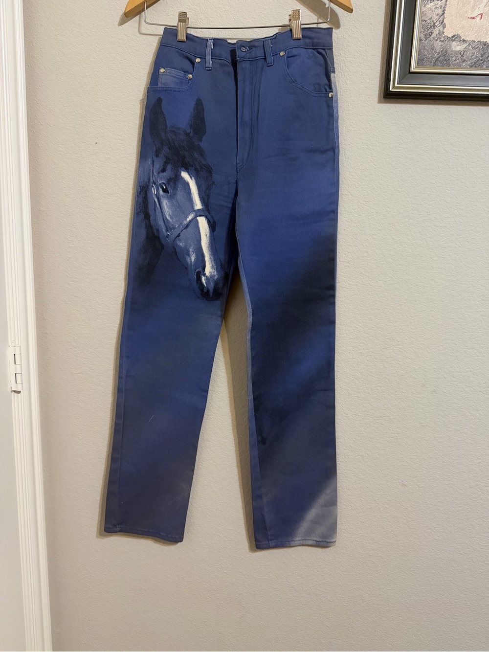 Anchelli Paris Indigo Denim Skirt with Back Pocket